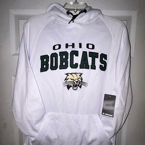 🏀🏟️ Ohio University Bobcats Whiteout Marquee Varsity Hoodie 🏟️⚾️